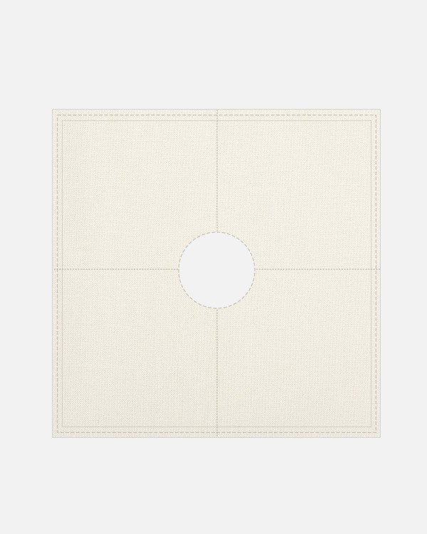 2163 옥양목수술포 55*55*2겹*구멍10cm