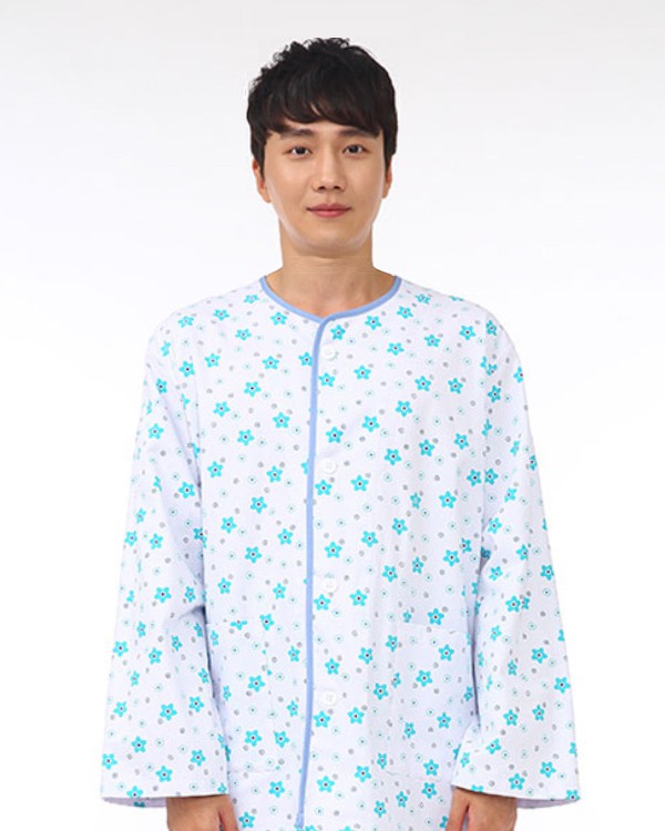 0238 바이어스파랑 꽃무늬2_남,여