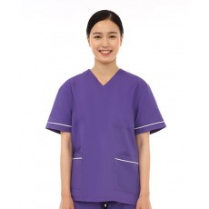 0263 근무복(보라색/흰색띠)